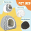 Guinea Pig Rabbit Hideout Cozy Cave Bed 2-Pack 3