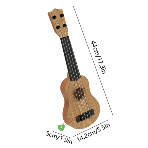 Ukulele Guitar Toy 4-String Educational Musical Toy 2