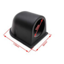 (Seat Black) Car 52mm Universal Mount Holder Gauge Pod Plastic Single Double Holder 3 Gauge