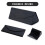 Foldable Sunglasses Case PU Hard Shell with 4 Cleaning 4