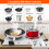 Electric Dual Burner Hot Plate 2000W 5-Temp Black 7