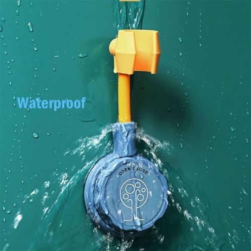 Plastic 360 Shower Head Holder Adjustable Wall-Mount 2
