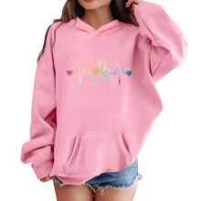 Girls Pullover Hoodie Casual Long Sleeve Sweatshirt with