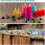 Glass Vase Fillers Blue Flat Beads 4mm 100pcs 3