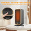 Indoor Space Heater 500W Portable PTC Ceramic Heater with 6