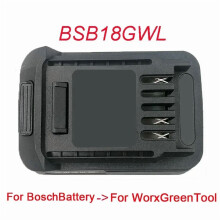 Adapter Converter for Bosch 18V BAT609 to Worx 20V