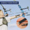 Hunting Archery Broadheads 3-Blade 100 Grain 16PCS with 6