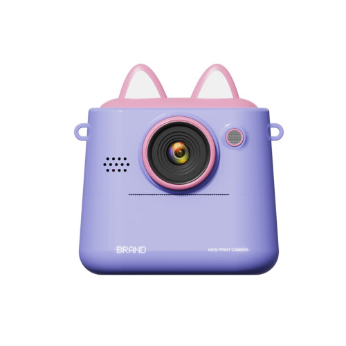 Kids Camera with 2.4-inch Screen Instant Print Purple