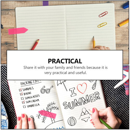 Writable Repositionable File Tabs PVC Labels 6 Sets 1