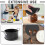 Silicone Trivets Mat Heat-Resistant Round 16PCS 7