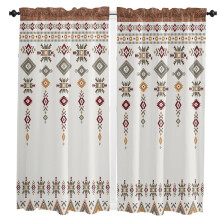 Mandala Pattern Ethnic Retro Curtain 1 Pair