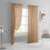 String Rod Pocket Sheer Curtains Brown 52x84 Inch Polyester 5