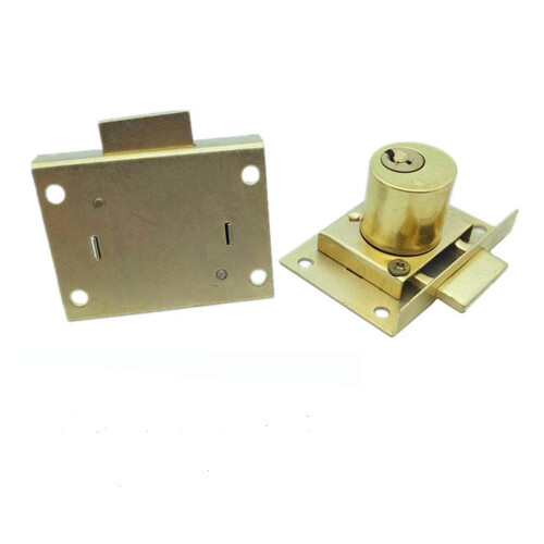 Tooloflife Drawer Lock Copper Gold Large Core 1