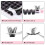 Cluster Lashes Extensions, 144Pcs Individual Clusters Lashes D Curl 10mm 3