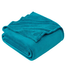 EHEYCIGA Extra Large Fleece Throw Blanket for Sofa 270x230cm, Teal | Soft Fluffy Blanket for Bed, Warm Large Throws for Adults, Fit All Season