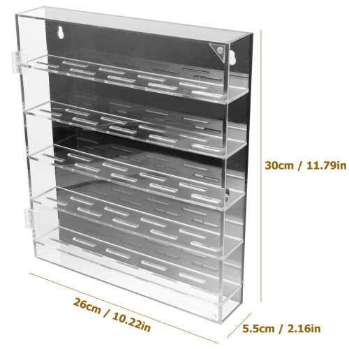 Coin Holder Clear Acrylic Dustproof 1 Piece 1