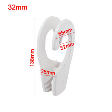 Mudguard Hook Boat Fender Hanger 32mm Adjustable