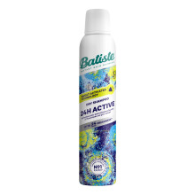 Batiste 24H Active Dry Shampoo, Sweat Activated, 200ml | Instantly refreshes hair, adds volume and texture, 24 hours freshness, gently removes oil