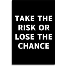 Motivational Wall Art Print Minimalist Typography 1 Piece