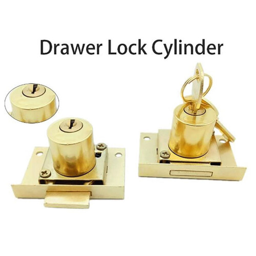 Tooloflife Drawer Lock Copper Gold Large Core