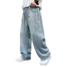 Boys Hiking Pants Elastic Waist Drawstring Baggy Activewear