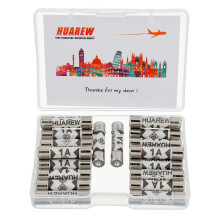 20 Pcs 1A 240V 6.3x25 mm BS1362 0.248x0.984 Inch Ceramic Tube Fuses