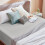 Bedsure Single Fitted Sheet Deep - 40cm Pocket, Grey, 90x190cm 4