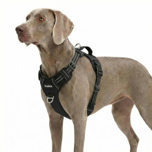 Funfox Dog Harness for Xlarge Dogs, No Pull Pet Vest Adjustable with Vertical Handle & Front Clip