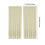 Sheer Curtains Beige Polyester 52x84 inch 3