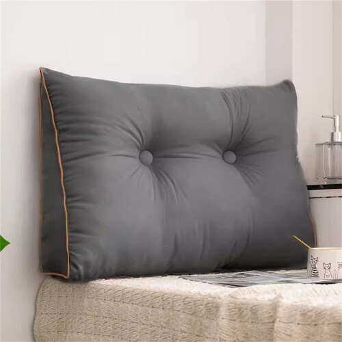 Triangular Cushion Cover for Double Bed 24x20 inch 1