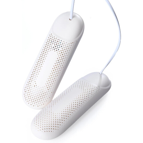 Shoe Dryer and Deodorizer with Timer Purple Light 1 Pair