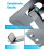 Babacom Laptop Stand, Ergonomic Foldable Computer Stand Adjustable Height 6