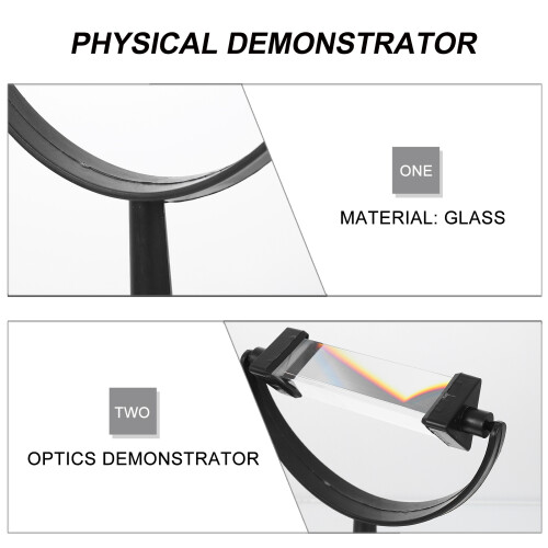 Prism Optical Glass Prism for Physics Light Spectrum 2