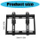 TV Wall Mount for 14-43 Inch TVs Rotating Tilt Bracket 5