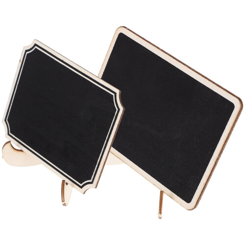 Unbranded chalkboard signs for home or restaurant display 2