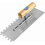Squared Tip Notch Tile Trowel Stainless Steel Ergonomic 1