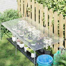 vidaXL Plant Cover Transparent 2.5 x 1.5 m PE