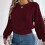 Women's Sweater Casual Cable Knit Crewneck Pullover 7