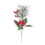 Red Berry and Pine Artificial Holly Stems 12 inch 1