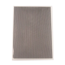 Plastic Bump Embossing Template Stencil Folder for