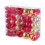 Christmas Balls Blue Silver Electroplated 24 pcs 4
