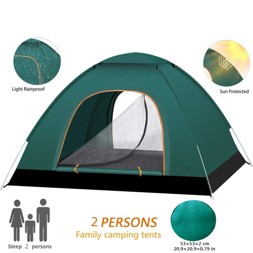 Lightweight Waterproof Dome Tent for 2-3 People 1