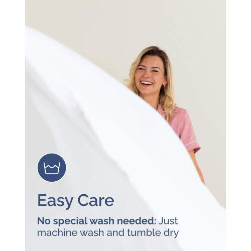 Fitted Sheet Small Double 120x190 - Microfibre Bed Sheet 40cm (16") 2