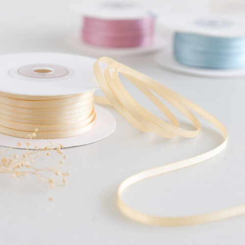 Satin Ribbon Dark Pink 45m 2-Pack 2