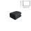 Dark Grey Raschel Blanket Soft Thick Double Layer 40x60 3