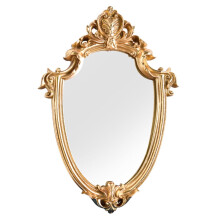 Vintage Makeup Mirror Hanging Bathroom Mirror for Women