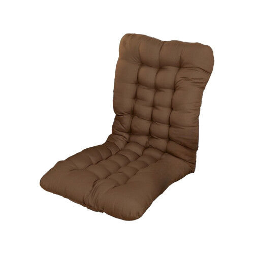 Chair Cushion with Backrest and Lumbar Support 70x35cm 2