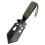 (Silver)Backpacking Shovel Multi Purpose Hand Shovels For Digging Survival Tool Multitool 2