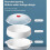 Microwave Steamer Rack Set Plastic 3-Tier with Lid 4