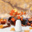 Artificial Pumpkin Branches with Maple Leaves and Berries 4
